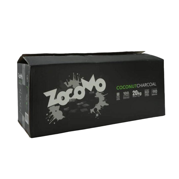 Zocomo Φυσικό Κάρβουνο για Ναργιλέ 26mm 20kg